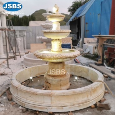 Small Marble Tier Fountain, Small Marble Tier Fountain