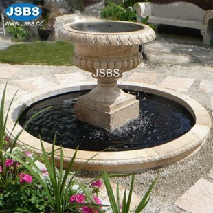 Stone Urn Fountain, JS-FT035