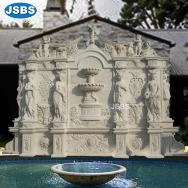 Luxury Sculpture Wall Fountain, JS-FT031