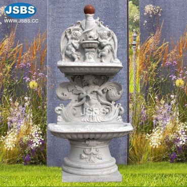 White Luxury Wall Fountain, JS-FT050
