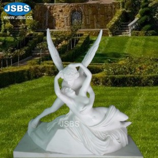 Psyche Revived by Cupid Kiss Sculpture, JS-C282