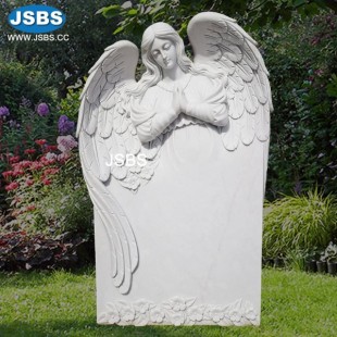 Praying Angel Headstone, JS-GS005