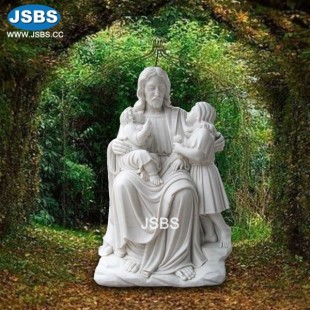 Jesus with Children Headstone, JS-C016