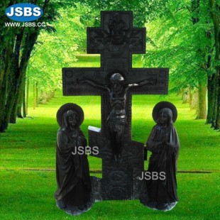 Jesus on Cross Tombstone, JS-C226