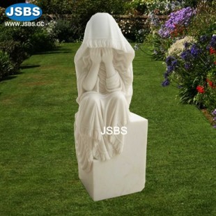 Crying Girl Headstone, JS-C231c
