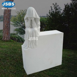 Crying Girl Headstone, JS-C287