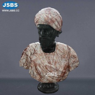 Marble African Bust, JS-B007