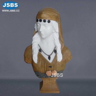 Marble Female Bust, JS-B009
