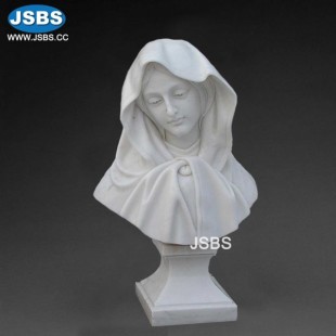 Marble Female Bust, JS-B018