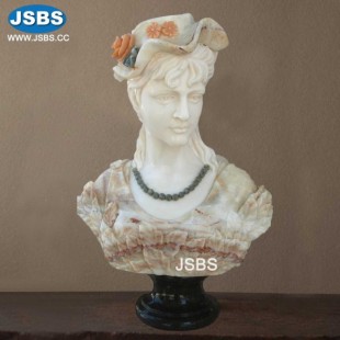 Marble Female Bust, JS-B046