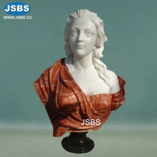 Marble Female Bust, JS-B047