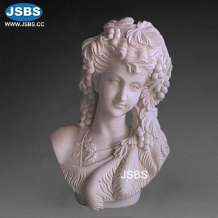 Marble Female Bust, JS-B056