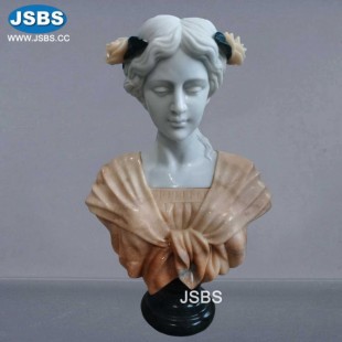 Marble Female Bust, JS-B065