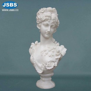 Marble Female Bust, JS-B090