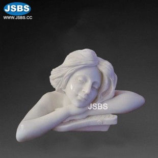 Marble Female Bust, JS-B091