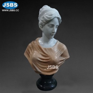 Marble Lady Bust Statue, JS-B118