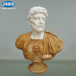 Grecian Marble Bust, Grecian Marble Bust