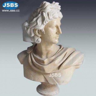 Marble Male Bust, JS-B003