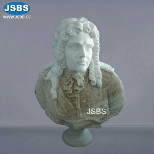 Marble Male Bust, JS-B025