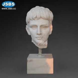 Marble Male Bust, JS-B030