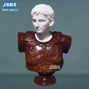 Marble Male Bust, JS-B080