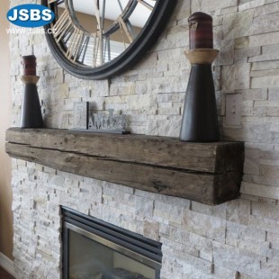 Stone Veneer Fireplace Cost, JS-JC015
