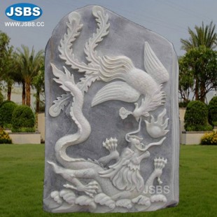 Marble Dragon Relief, JS-RF082