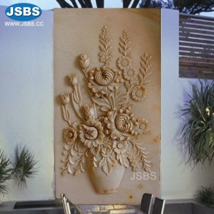 Marble Flower Relief, JS-RF010