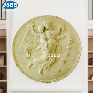 Round Marble Relief, JS-RF026B