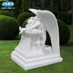 Weeping Angel Marble Memorial, JS-C249