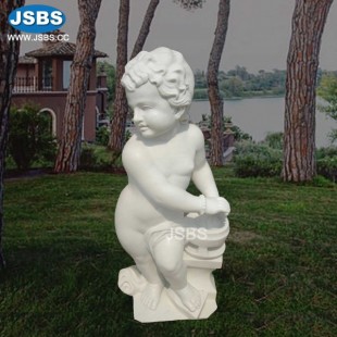  White Baby Statue,  White Baby Statue