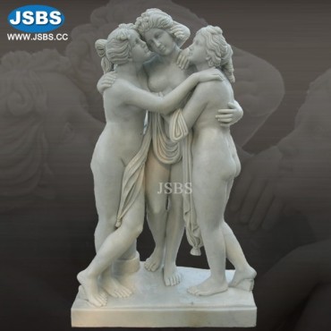 Marble Three Grace Sculpture, JS-C050