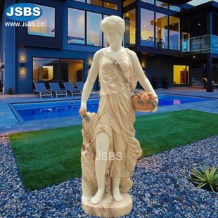 Lady with Flower Statue, JS-C014A