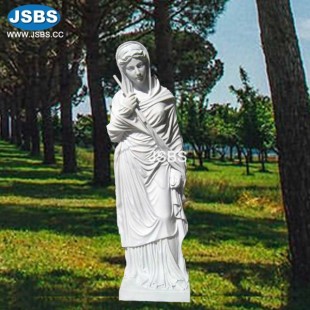 White Marble Garden Statue, White Marble Garden Statue