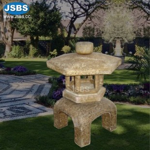 Japanese Garden Carving Stone Lamps , JS-AL004