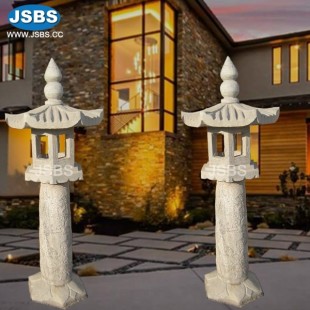 hot sale japanese garden stone lamp, JS-AL005