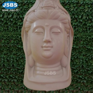 Marble Buddha Head Wall Ornament, JS-OM023