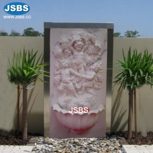 Marble Boy Grape Wall Fountain, JS-OM024