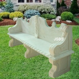 Garden Decoration Marble Bench, JS-T021
