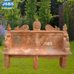 Red Marble Bench, JS-T015