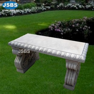 White Stone Marble Bench, JS-T001