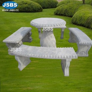 Marble Dining Table Set, JS-T002