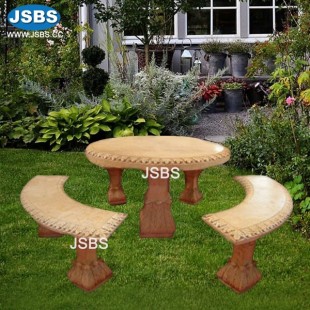 Stone Dining Table Set, JS-T006