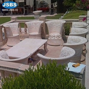 Marble Table and Seat for UAE, JS-T160