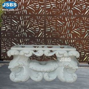 Marble Carved Table, Marble Carved Table