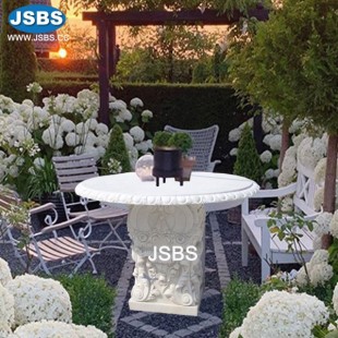 White Marble Table, JS-T149