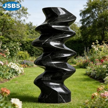Black Garden Art Statue, js-as156