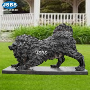 Marble Dog Sculpture, JS-AN128