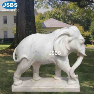 Marble Elephant Sculpture, Marble Elephant Sculpture