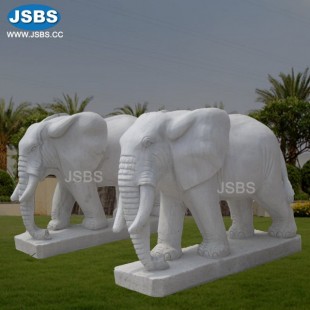 Marble Elephant Sculpture, Marble Elephant Sculpture